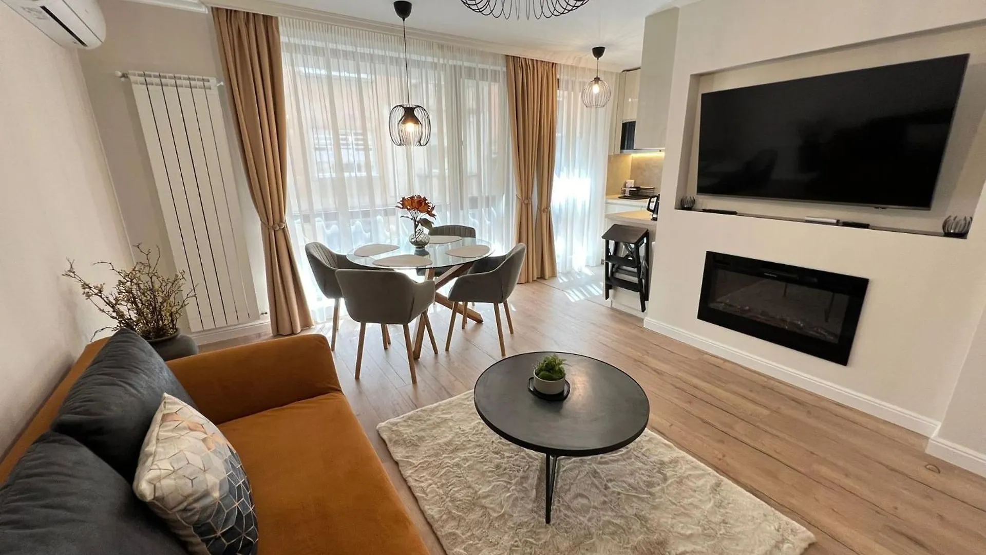 Elements Stylish Central 1Bdr W High Speed Wifi And Work Space Sofia